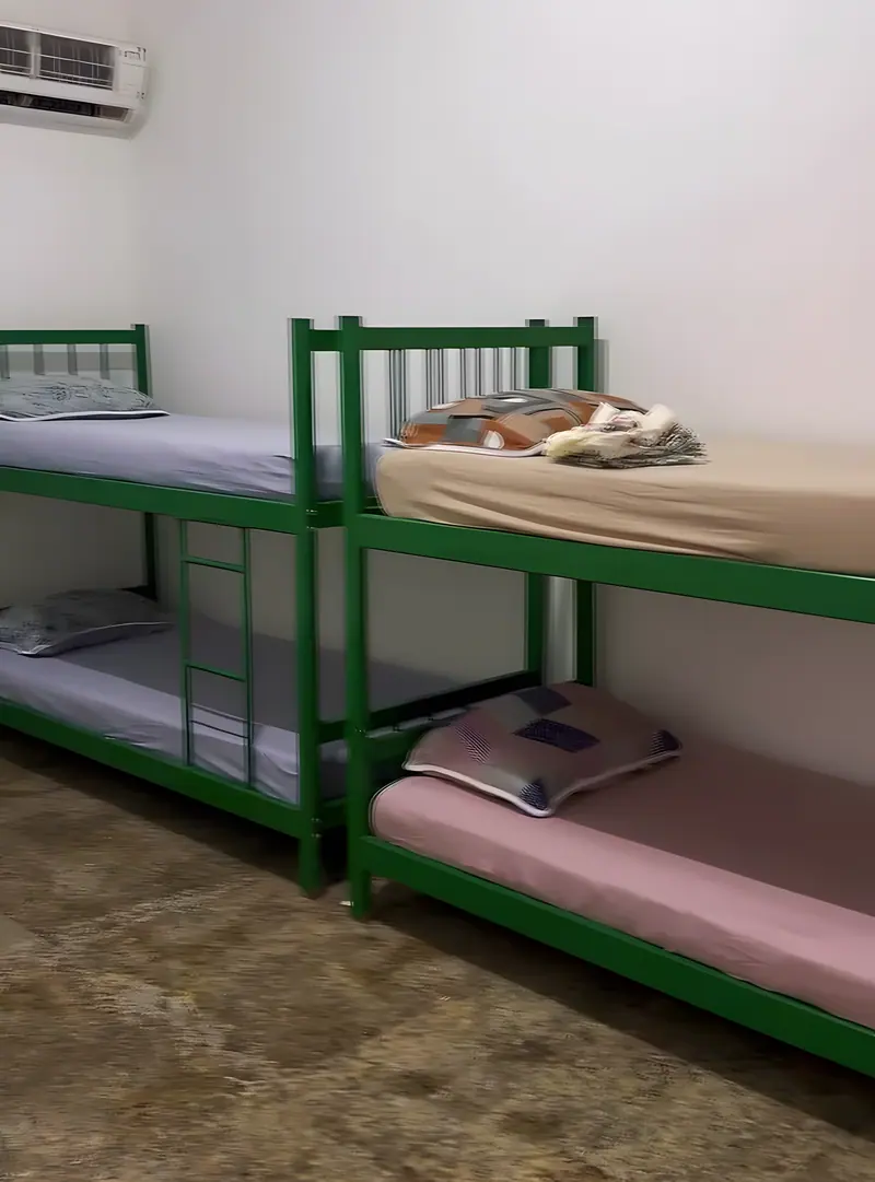 Quarto da Casa Azul com beliches